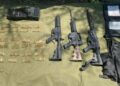 Localizan en San Fernando, armas y vehículo con blindaje artesanal