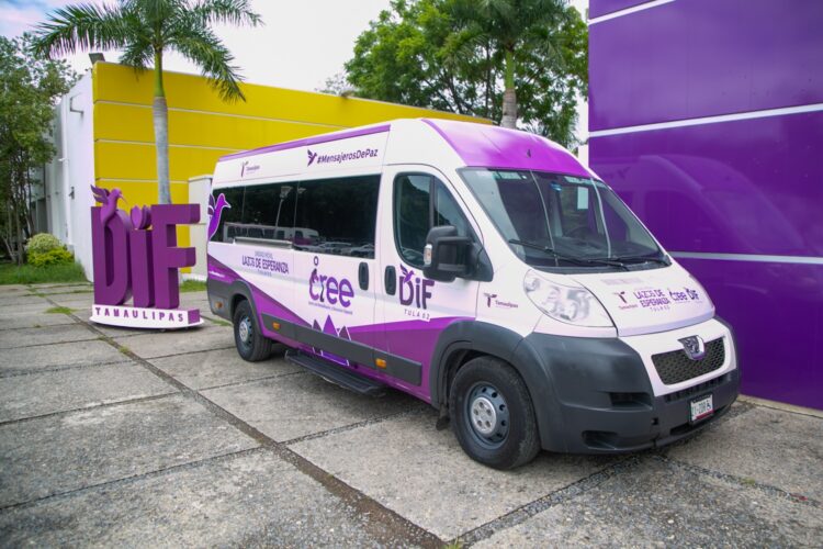 Fortalece DIF Tamaulipas red de transporte adaptado en los 43 municipios