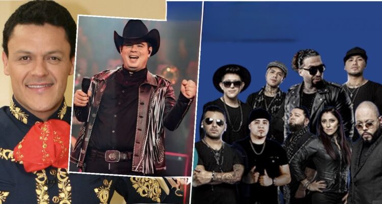 Pedro Fernández y Alfredo Olivas  en la Feria Tamaulipas 2025