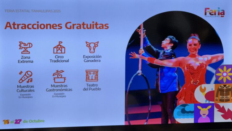 Anuncian Edición 2025 de la Feria Tamaulipas