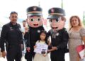 Entrega Guardia Estatal de Género reconocimiento a ganadoras del concurso para nombrar a botargas
