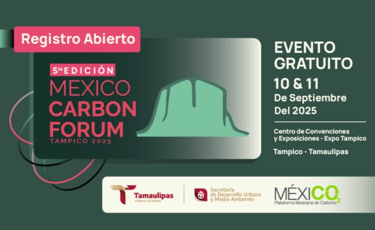 Arranca en Tampico la quinta edición del Mexico Carbon Forum 2025, este miércoles