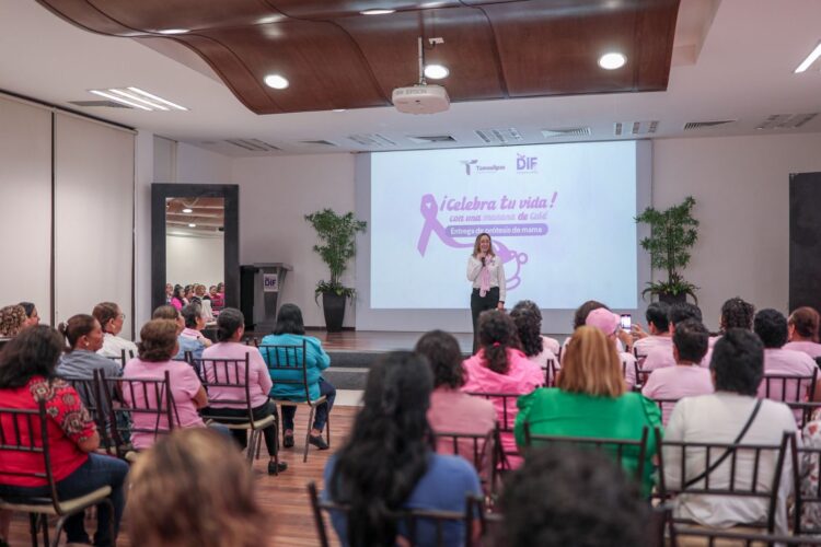 DIF Tamaulipas invita a campañas de apoyo a sobrevivientes de cáncer de mama