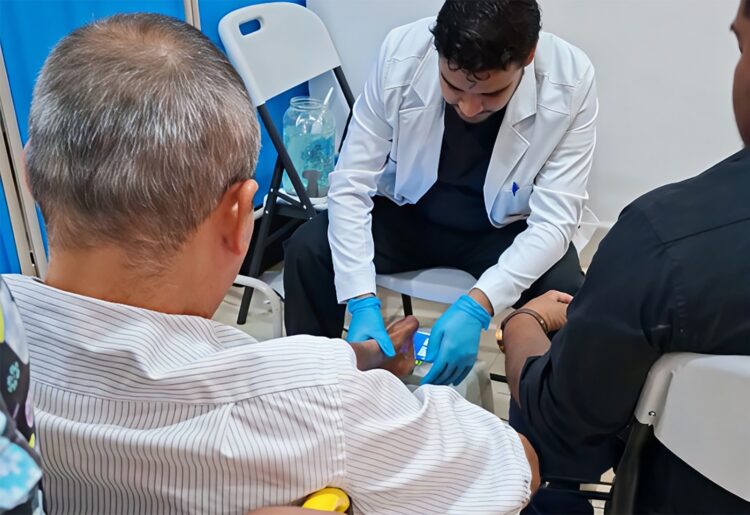 DIF Tamaulipas y Fundación Qishle llevan jornada de salud a la Casa Hogar del Adulto Mayor