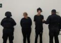 Guardia Estatal asegura a dos personas por probable delito de homicidio doloso