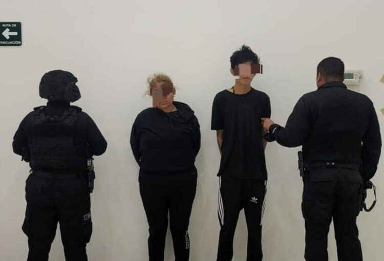 Guardia Estatal asegura a dos personas por probable delito de homicidio doloso