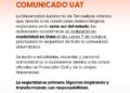Ante lluvias, UAT toma medidas en su campus sur