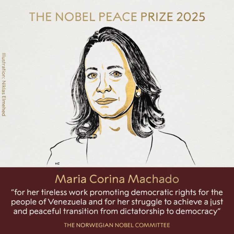 Premio Nobel de La Paz 2025