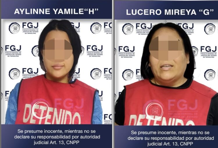 Vinculan a proceso a Lucero Mireya “G” y Ayline Yamileth “H”