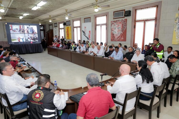 Ante posible crecida del Pánuco, autoridades tamaulipecas toman medidas preventivas