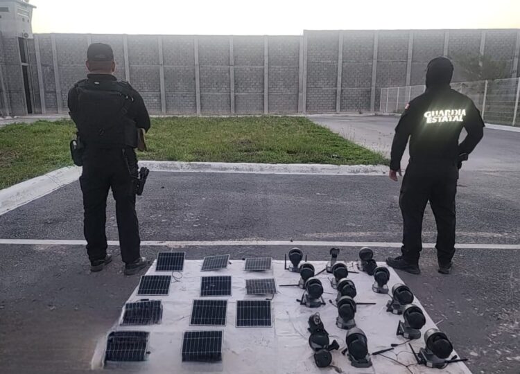Detecta y retira 16 cámaras ilegales en Reynosa personal de la Guardia Estatal