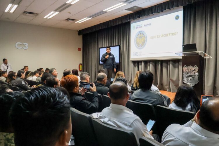 Inicia curso «Manejo de crisis y modalidades de extorsión» para fuerzas de seguridad