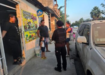 Guardia Estatal de Género atiende reporte por niña extraviada en Ciudad Victoria