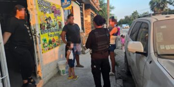 Guardia Estatal de Género atiende reporte por niña extraviada en Ciudad Victoria