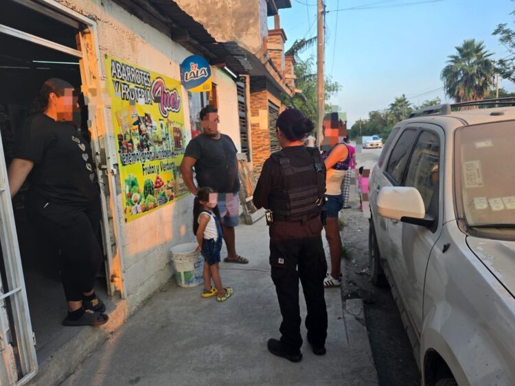 Guardia Estatal de Género atiende reporte por niña extraviada en Ciudad Victoria