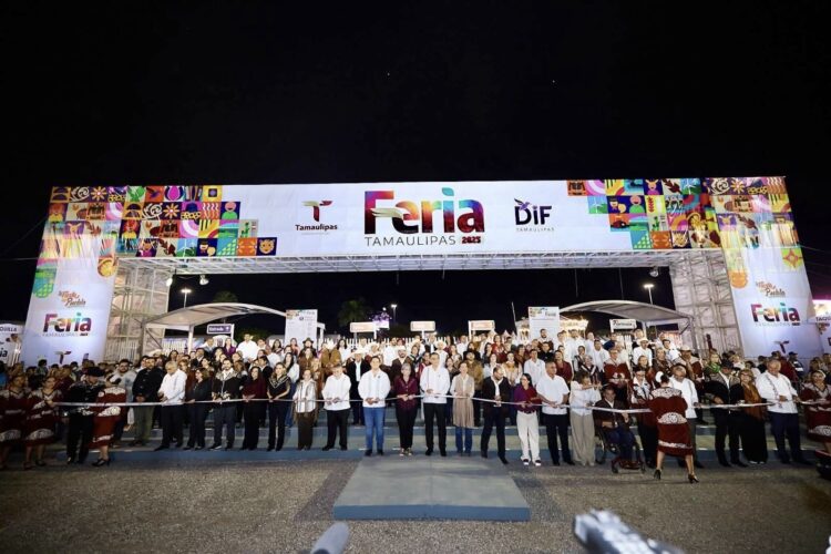 Inaugura Américo Villarreal la Feria Tamaulipas 2025, una fiesta de unidad y tradición