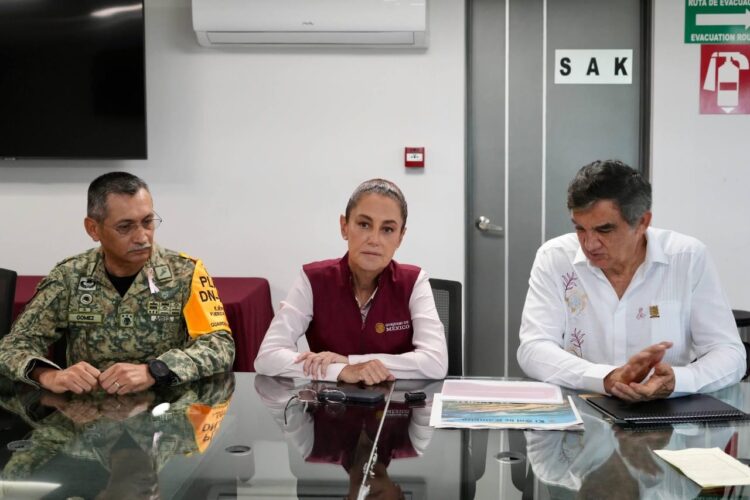 Monitorea Gobierno de México crecimiento del Río Pánuco