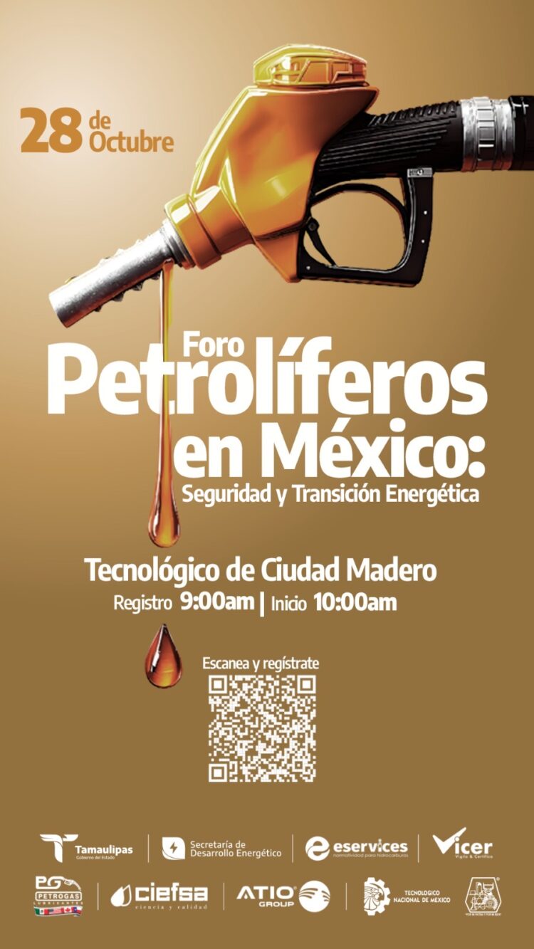 Invita SEDENER a participar en el Foro “Petrolíferos en México: Seguridad y Transición Energética”