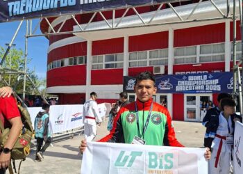 Representa estudiante de la UT Nuevo Laredo a Campeonato Mundial de Taekwondo en Argentina