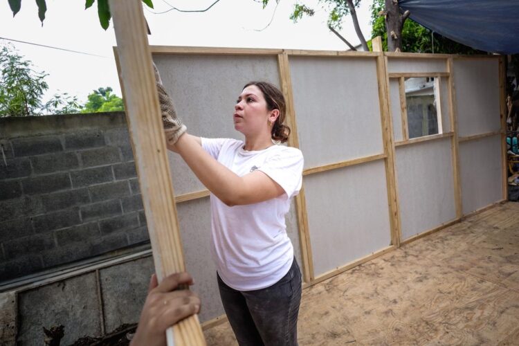 INJUVE Y TECHO México contribuyen al patrimonio de las familias que habitan en sectores vulnerables de Tampico