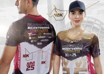 Se apuntan 1,670 corredores en Maratón Bicentenario Matamoros