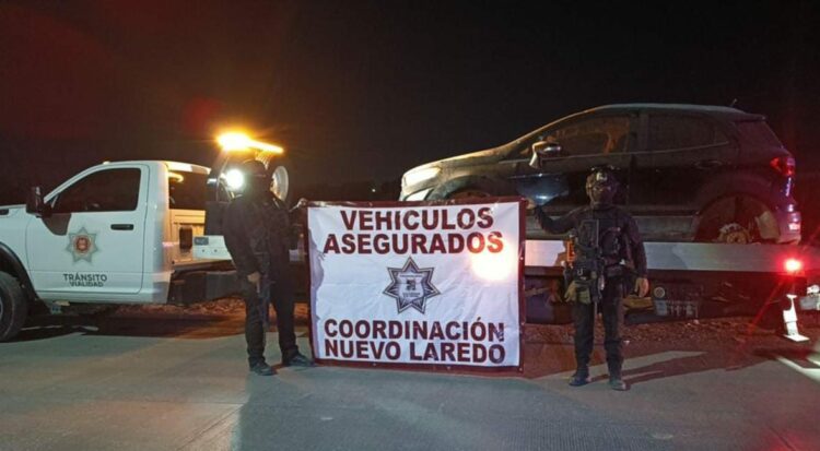 Guardia Estatal localiza vehículos con reporte de robo en la frontera