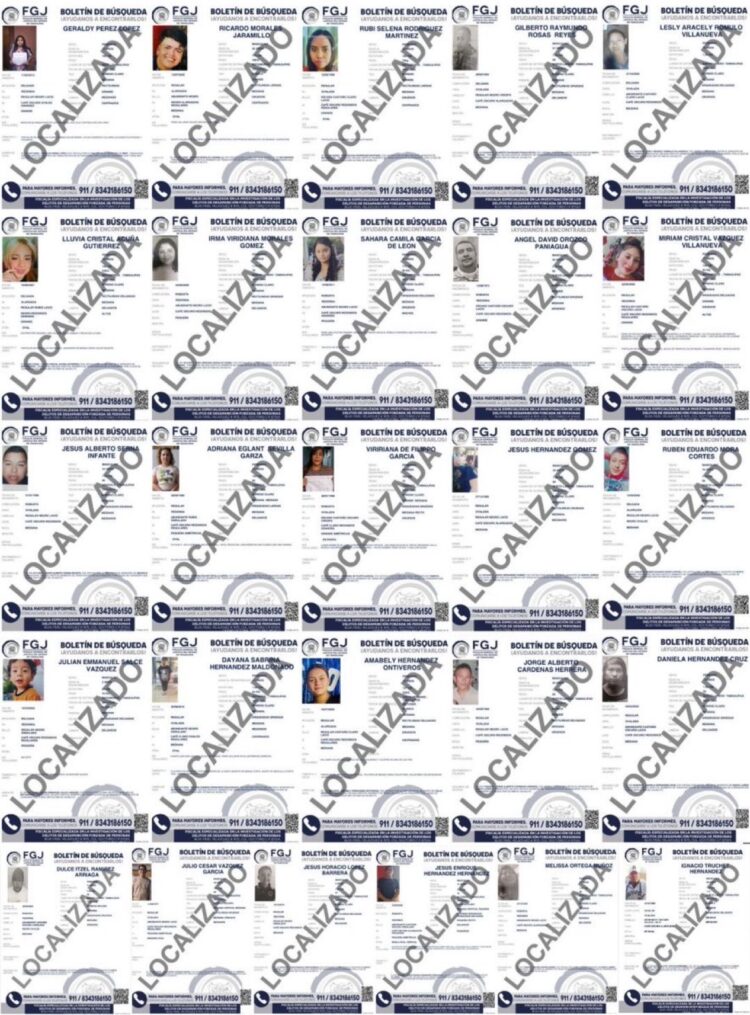 Localizan con vida a 26 personas en Tamaulipas