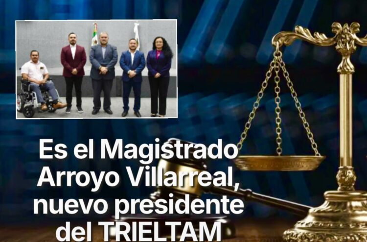 Edgar Iván Arroyo Villarreal, es el nuevo presidente del TRIELTAM