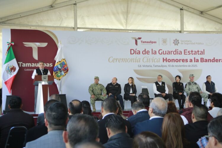 Mejores indicadores y confianza ciudadana, logros de la Guardia Estatal: Américo Villarreal