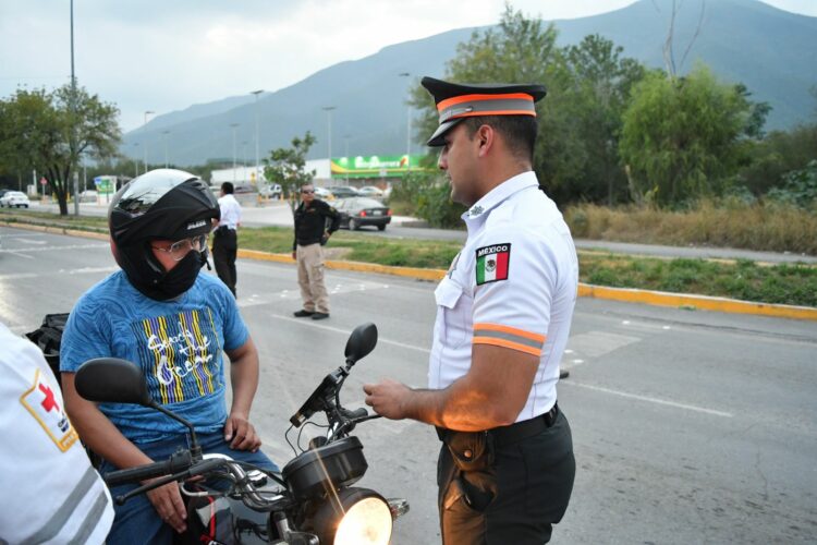 Participa Tránsito Estatal en operativo interinstitucional de prevención de accidentes viales