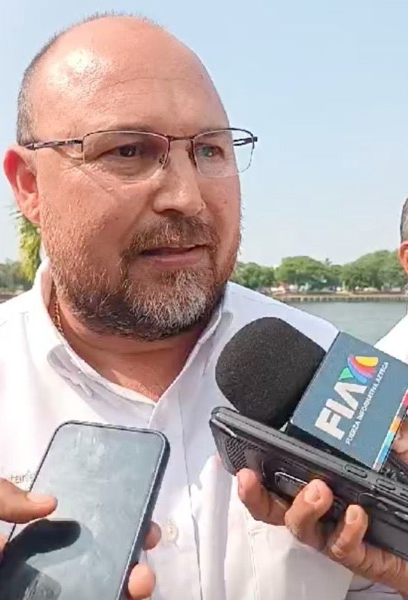 Destaca secretario general de Gobierno avances en saneamiento durante la firma de convenio en La Pedrera