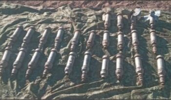 Aseguran 24 artefactos explosivos en Camargo