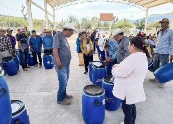 Fortalece Secretaría de Recursos Hidráulicos acceso a agua segura y de calidad en zonas rurales de Bustamante
