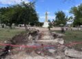 Aclara SOP alcances de trabajos en Plaza Héroes de la Independencia en Ciudad Victoria