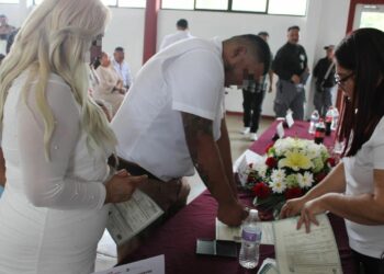 Celebra CEDES Matamoros matrimonios colectivos