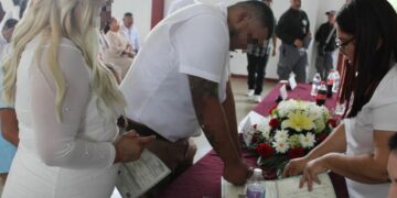 Celebra CEDES Matamoros matrimonios colectivos