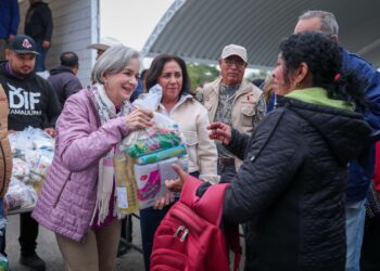 Lleva María de Villarreal miles de apoyos a Xicoténcatl con la Brigada Transformando Familias