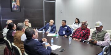 Refuerza Recursos Hidráulicos trabajos de tecnificación en el Distrito de Riego 086