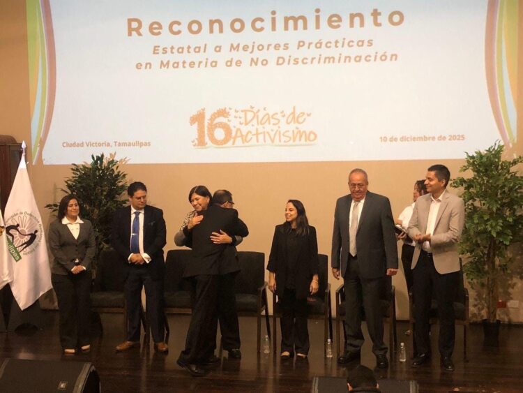 Instituto Tamaulipeco para los Migrantes es galardonado en prácticas de no discriminación
