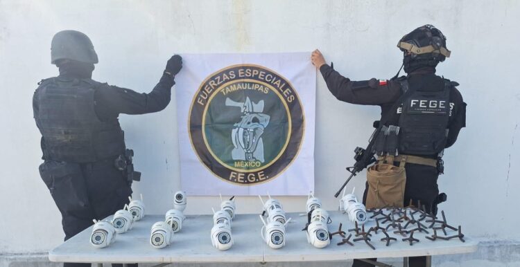 Golpe a la delincuencia organizada retiran 17 cámaras instaladas en 16 puntos en El Mante