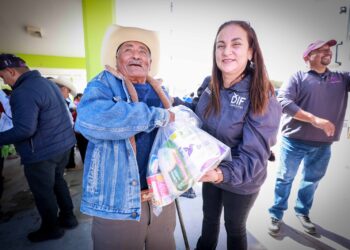 Entrega DIF Tamaulipas canastas alimentarias a población de atención prioritaria ante las bajas temperaturas