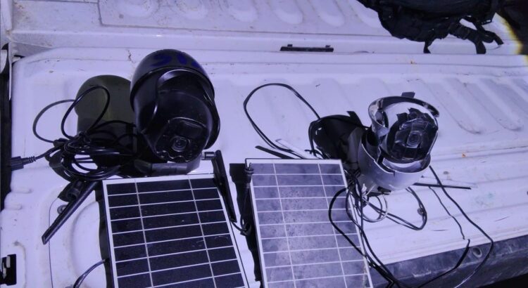 Aseguran cámaras de videovigilancia irregulares en tres municipios de Tamaulipas
