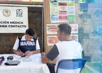 Llevará Marina atención médica a comunidades costeras de difícil acceso en Tamaulipas