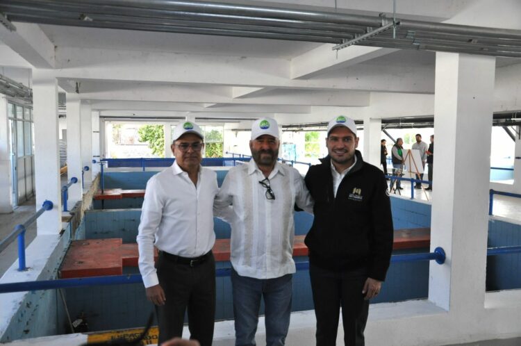 Supervisa SRHDS avances en la rehabilitación de la Planta Potabilizadora Número 1 de Matamoros