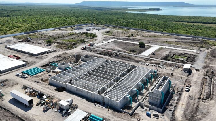 Fortalece Gobierno de Tamaulipas abasto de agua en la capital con planta potabilizadora
