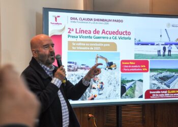 Con coordinación entre Estado y Federación, Tamaulipas registra inversión histórica en materia hídrica