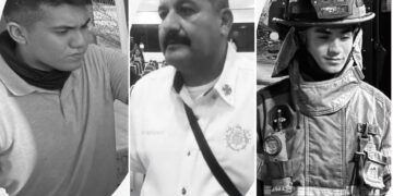 Luto en Matamoros, mueren tres bomberos en incendio de maquiladora