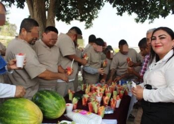Reciben PPLs de CEDES Matamoros constancias por cursos de cuidado ambiental y salud emocional