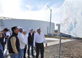 Avanza modernización de la PTAR Oeste de Matamoros