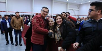 Aumento salarial del 13% y pensiones seguras garantiza Américo a trabajadores de Tamaulipas